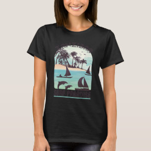 Zanzibar Beach Tanzania Handflatan träd Vacation S T Shirt