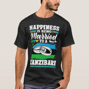 Zanzibar-Flagga är gift med Zanz T Shirt