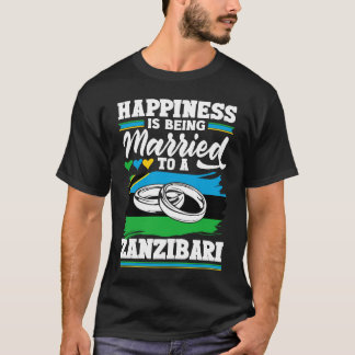 Zanzibar-Flagga är gift med Zanz T Shirt