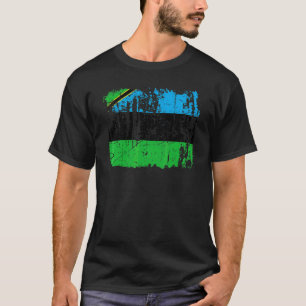 Zanzibar Flagga Design T Shirt
