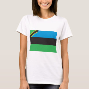 Zanzibar flagga t-shirt