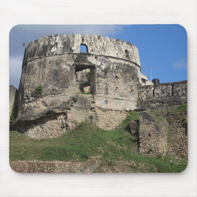 Zanzibar Island - Gamla Fort Mouse Pad Musmatta (Framsidan)