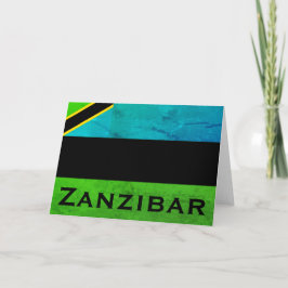 Zanzibar Island, Tanzania Kort