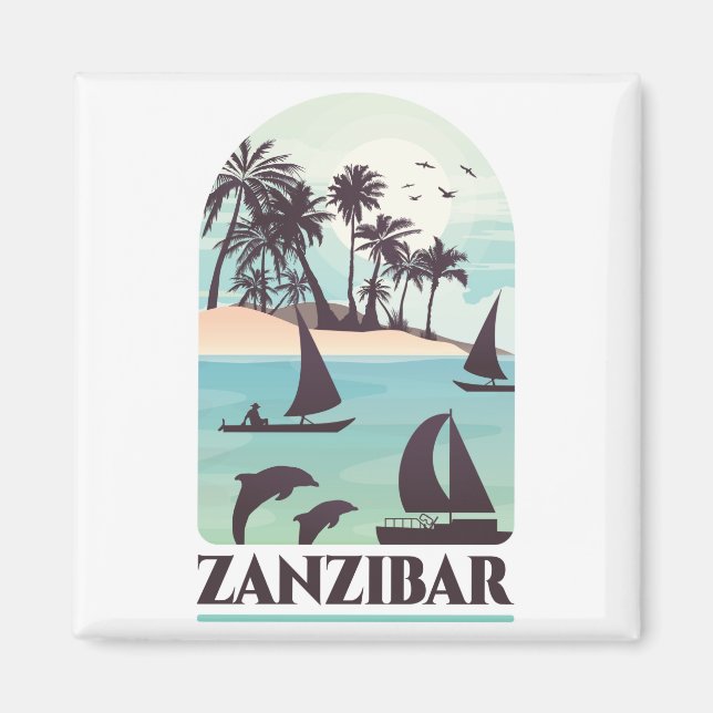 Zanzibar Magnet (Framsidan)
