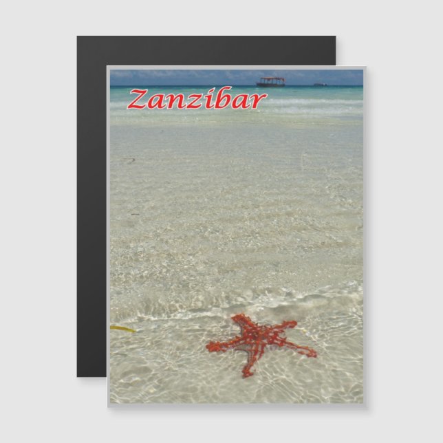 Zanzibar - Sea View - Starfish - (Fram/baksida)