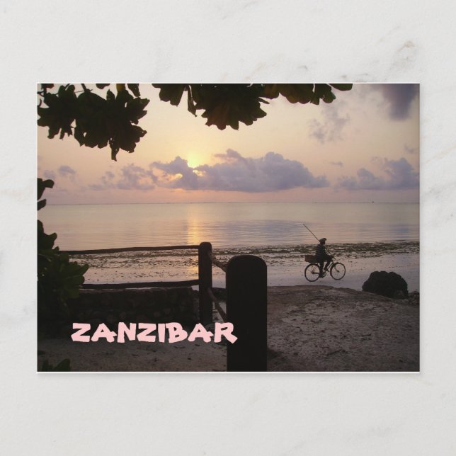 ZANZIBAR SUNRISE VYKORT (Framsida)