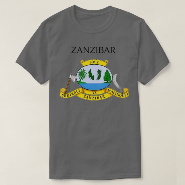 Zanzibar T Shirt (Design framsida)