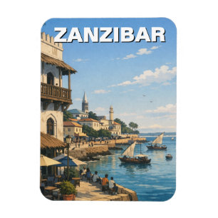 Zanzibar Tanzania Resa Magnet
