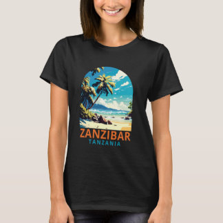 Zanzibar Travel Äventyr Resa prospektering efter Z T Shirt