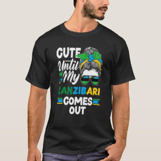 Zanzibar Zanzibari Flagga Cute Tills My Zanzibari T Shirt
