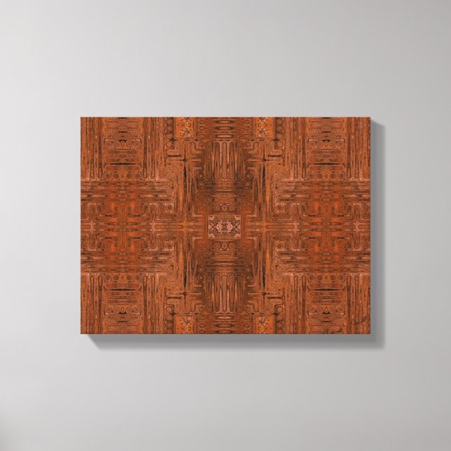 Zanzibars dörrar: Cayenne Canvastryck (Framsida)