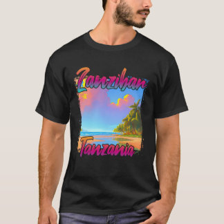 Zanzibarsolnedgång T Shirt