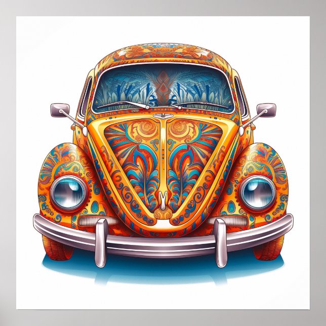 Zap and Roll: Herbie rides Electric Journey Poster (Framsidan)