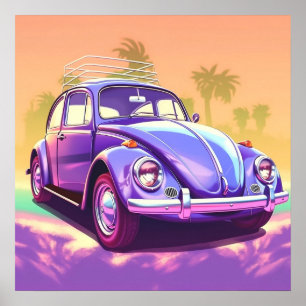 Zap and Roll: Herbie Rides Electric Journey Poster