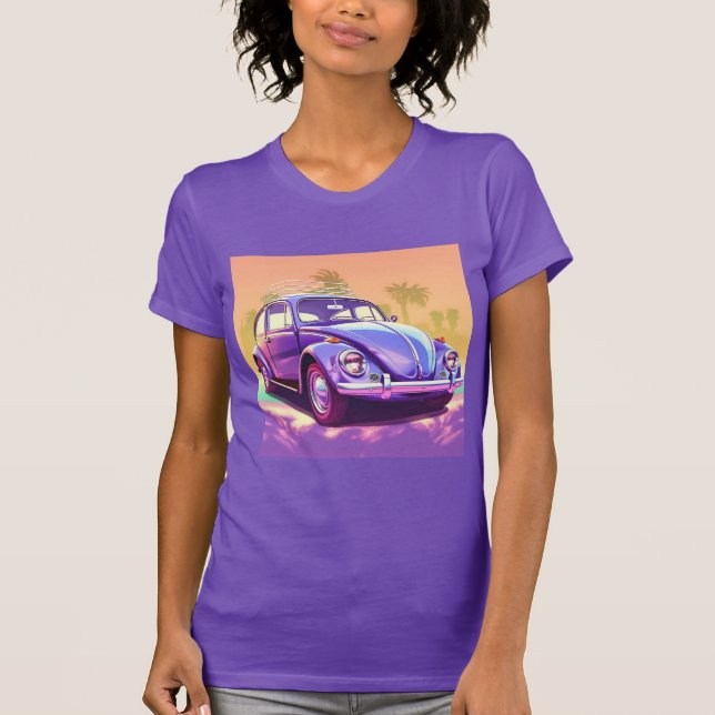 Zap and Roll: Herbie Rides Electric Journey T Shirt (Framsida)