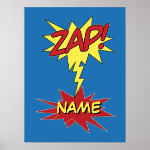 ZAP! anpassningsbar poster