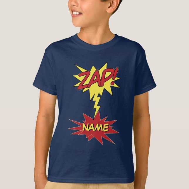 ZAP! anpassningsbar shirt - välj stil & färg Tröja (Framsida)