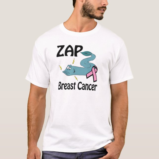 ZAP-bröstcancer T-shirt (Framsida)