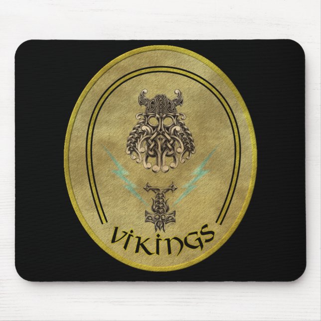 ZaP den Vikings squaden Mousepad Musmatta (Framsidan)
