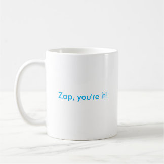 Zap dig är det! mugg