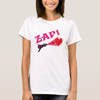 Zap hjärtor t-shirt