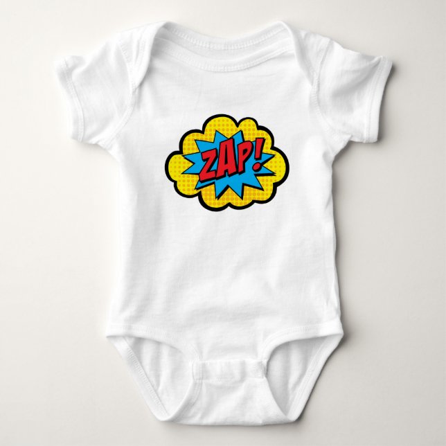 Zap! HumorbokbabyBodysuit Tröja (Framsida)