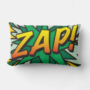 ZAP POW Kul Retro Serietidning Popkonst Lumbarkudde