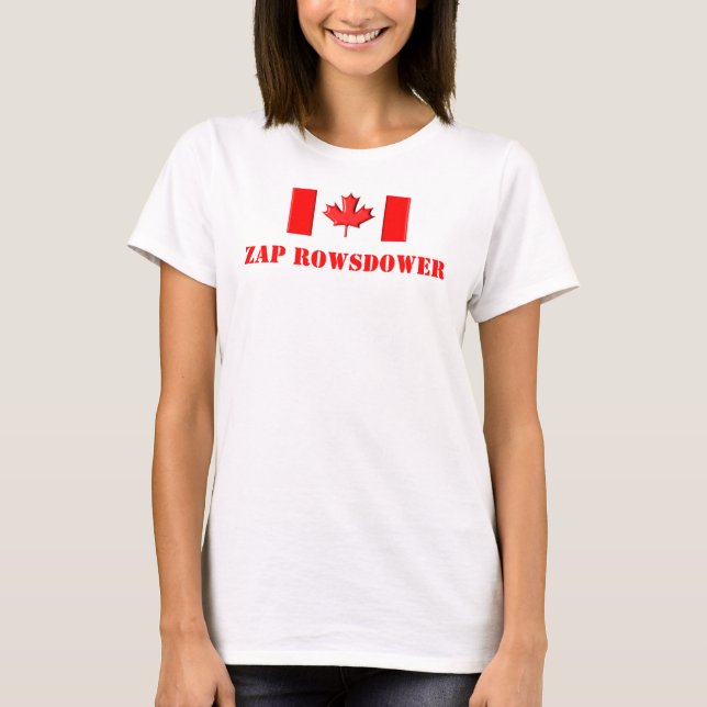 Zap Rowsdower T-shirt (Framsida)