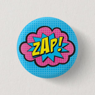 ZAP! Superheroen klämmer fast GV2 Knapp