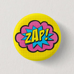 ZAP! Superheroen klämmer fast GV2 Knapp