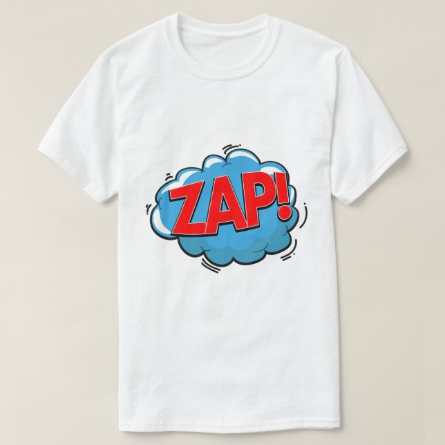 ZAP! T SHIRT (Design framsida)