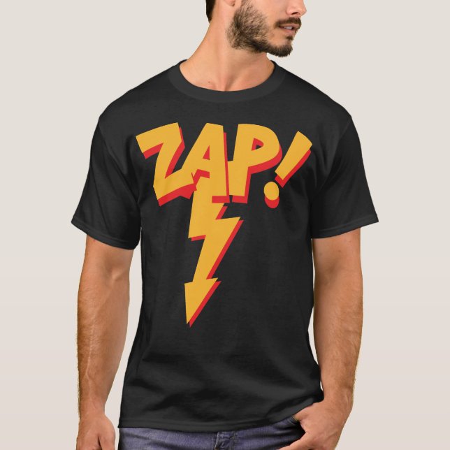 ZAP! Tecknad T Shirt (Framsida)