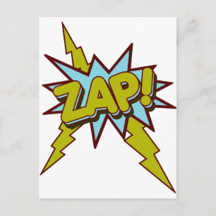Zap, Zing, Pow! Vykort