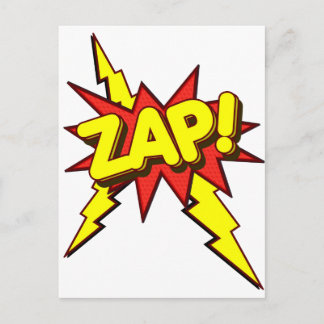 Zap, Zing, Pow! Vykort