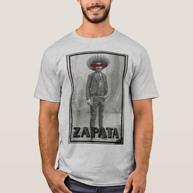 Zapata Rebel T Shirt (Framsida)