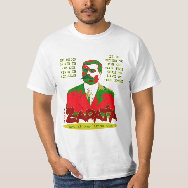 Zapata T-tröjastil 1 T-shirt (Framsida)