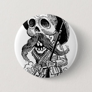 Zapatista Calavera. c.-tidigt 1900's. Mexico. Knapp