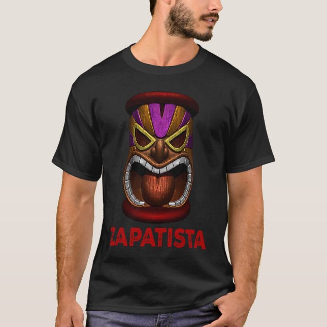 Zapatista Mexico T Shirt (Framsida)