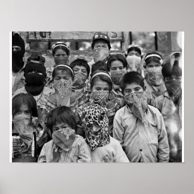 zapatista Ninos Poster (Framsidan)