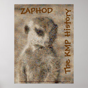 Zaphod - KMP-historieaffischen Poster