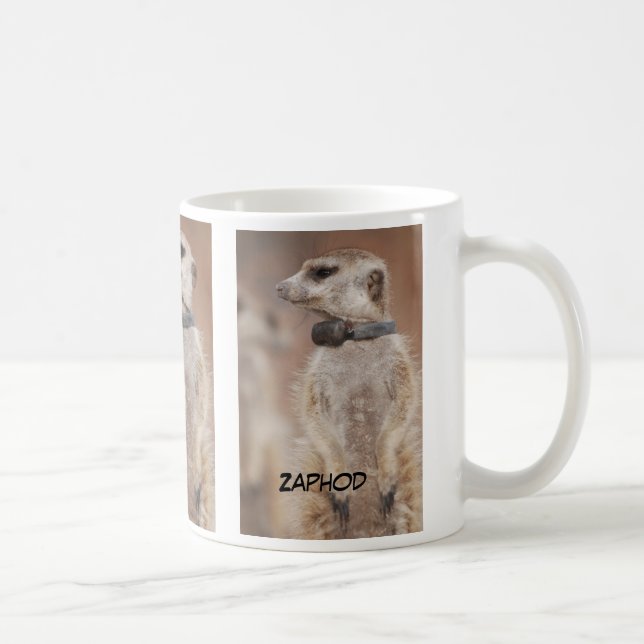 Zaphod meerkatmugg kaffemugg (Höger)
