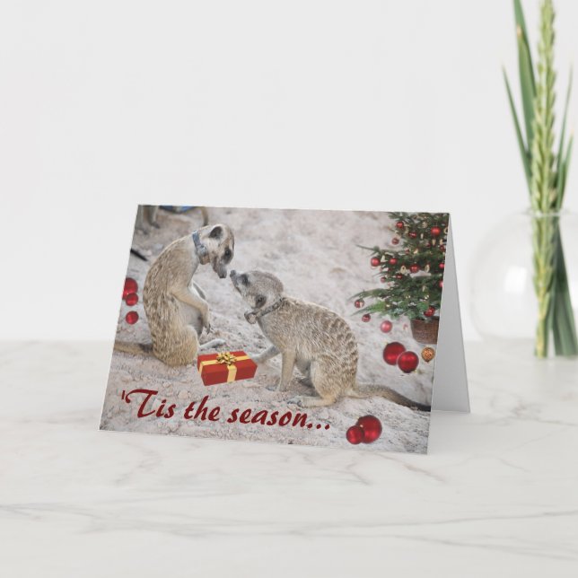 Zaphod och Monkulus säsong hälsningar - kort (Framsida)