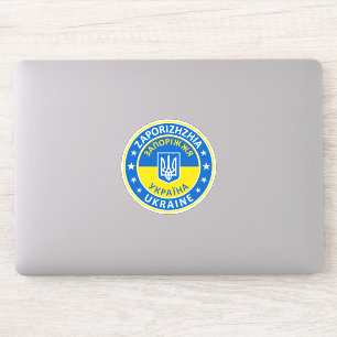 Zaporizhzhia Ukraina Klistermärken