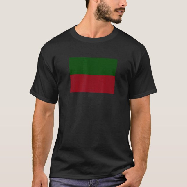 Zapotec People Flagga T Shirt (Framsida)