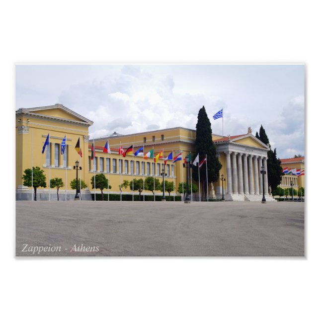 Zappeion - Aten Fototryck (Framsidan)