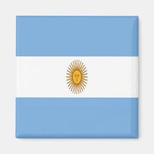 zAR001 ARGENTINA FLAGGA, Amerika, Fridge Magnet