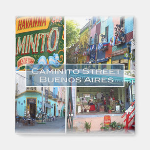 zAR004 BUENOS AIRES, Mosaic, Fridge Magnet
