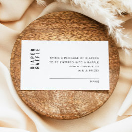ZARA Modern minimalistiskt kort för lågprisrackspe