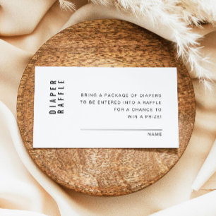 ZARA Modern minimalistiskt kort för lågprisrackspe