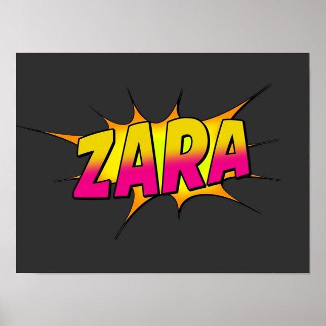 Zara Poster (Framsidan)